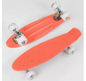 Скейт Пенні борд 1102 (8) Best Board, дошка = 55см, колеса PU зі світлом, діаметр 6 см