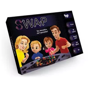 гр Настільна розважальна гра ""Swap"" укр G-Swap-01-01U (10) ""Danko Toys""
