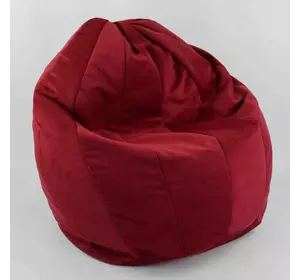 гр Крісло-мішок ""Груша"" 207000412 ""Homefort"" пінополістеролова кулька, тканина велюр - колір бордо (1)