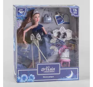 Лялька Лілія TK - 13186 (48/2) ""TK Group"", ""Місячна принцеса"", вихованець, аксесуари, меблі, в коробці