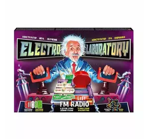 гр Електронний конструктор ""Electro Laboratory. FM Radio"" Elab-01-01 (5) ""Danko Toys"", ОПИС УКР/РОС. МОВАМИ