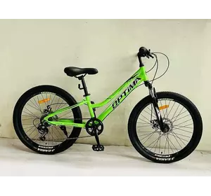 Велосипед Спортивний Corso «OPTIMA» 24"" дюйми TM-24326 (1) рама алюмінієва 11'', обладнання Shimano RevoShift 7 швидкістей, зібран на 75%