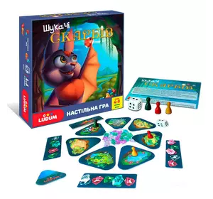 гр Гра LD1049-55 настільна ""Шукачі скарбів"" (24) ""Ludum"", в коробці