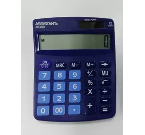 Калькулятор ASSISTANT АС-2320 (dark blue)