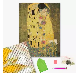 Алмазна мозаїка: «Поцілунок» Густав Клімт 40х50