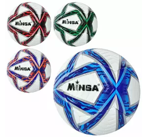 М'яч футбольний MS 3562 розмiр 5, TPE, 400-420 г., ламiнов, 4 кольори, кул.